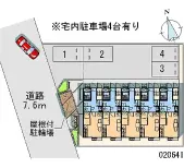 ★手数料０円★蒲郡市神明町　月極駐車場（LP）